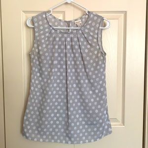 Merona polka dot blouse top